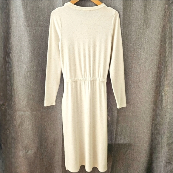 🇨🇦 RW&CO Loungewear Long Sleeve Knit Midi Dress - Picture 9 of 16